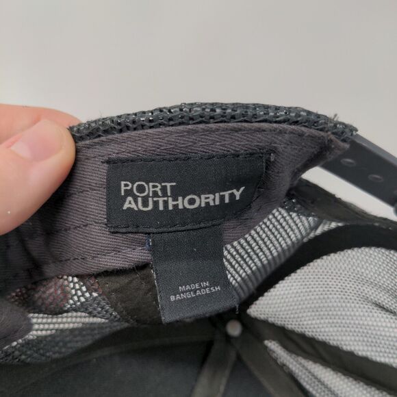 Sand Bar Marco Island FL Snapback Trucker Hat Black OS Adjustable Port Authority - Picture 8 of 9